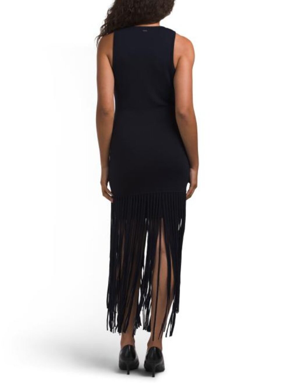 TOCCIN Racer Mini Dress With Fringe - Picture 2 of 2